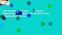 Full version  The Clean Curse Words Guide to How Nurses Swear at Work Adult Coloring Book: Nurse