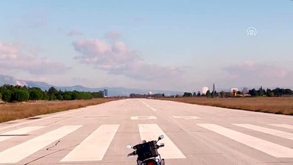 Jandarmadan motosiklet sürücülerine "uçak"lı uyarı