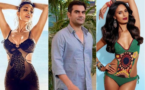 After Malaika Arora Ujjwala Raut Cat Fight Over Arbaaz Khan Blasts Media Over Marriage Question With Giorgia Andriani