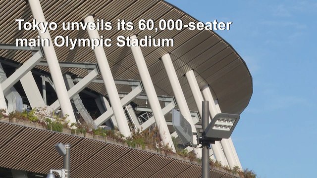 Tokyo unveils heat-busting stadium ahead of Olympics