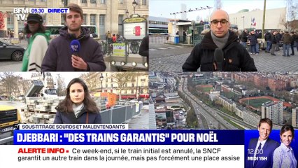 Djebbari: "Des trains garantis" pour Noël - 17/12