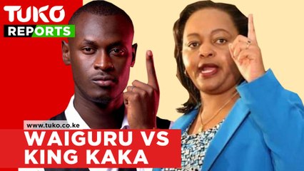 Anne Waiguru demands an apology from King Kaka, wants Wajinga Nyinyi removed from media platforms