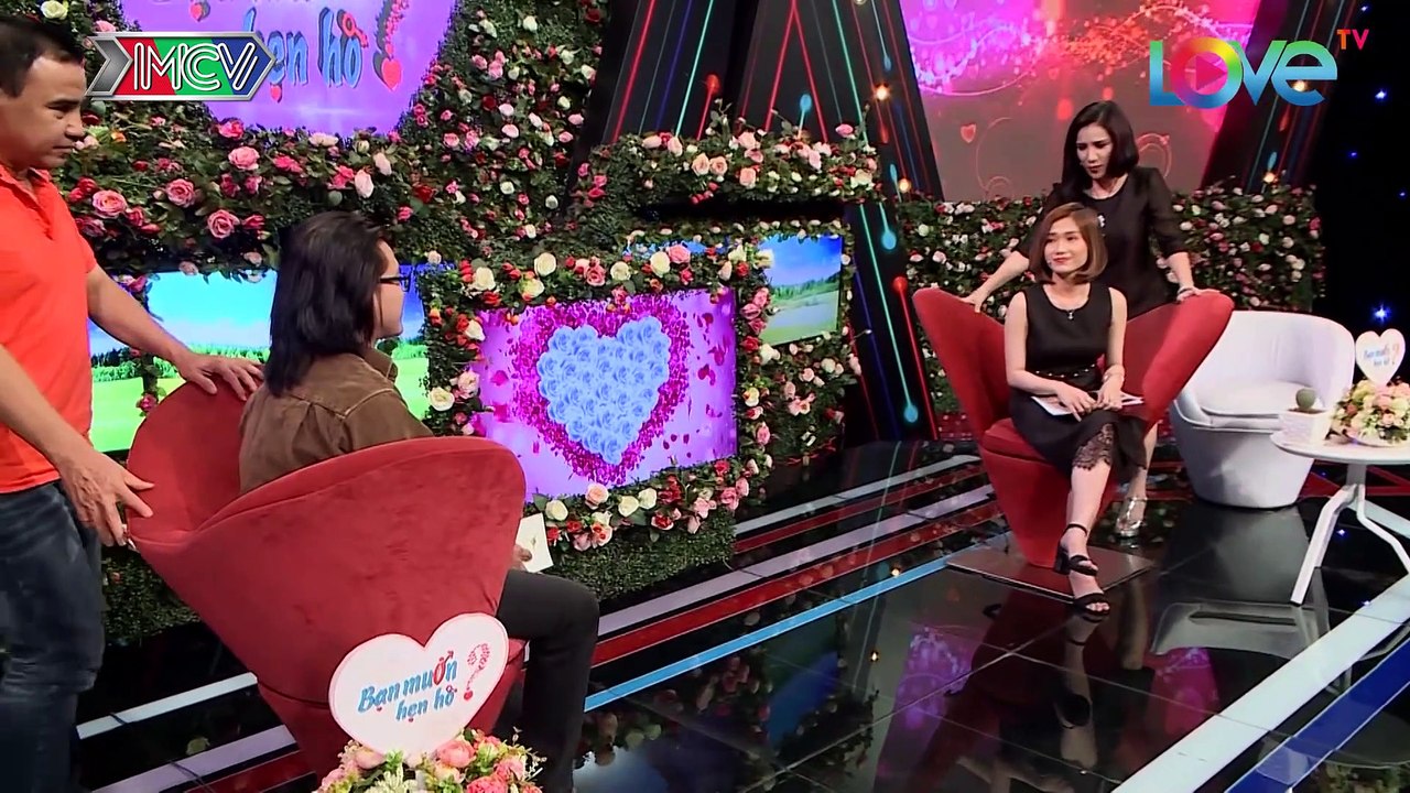 BẠN MUỐN HẸN HÒ #487 - Chàng lãng tử tóc dài hát CỰC HAY cua đứt CHỊ mê ngủ đáng yêu 