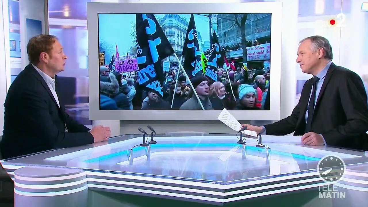 Grève contre la réforme des retraites : "Personne n'a envie que Noël soit perturbé", assure Laurent Escure (Unsa)