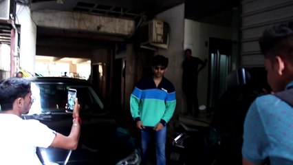 Kartik Aryan Spotted At Octopus Entertainment