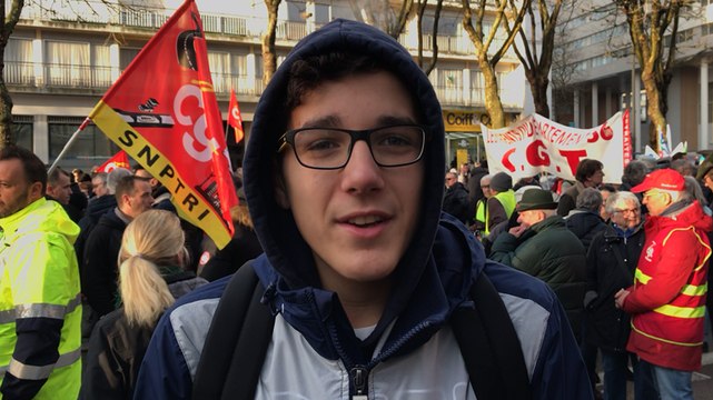 Manifestation contre la réforme des retraites