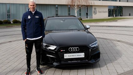 Les bolides Audi qui ont été offerts aux joueurs du Real Madrid