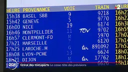 Grève : Comment la SNCF s'organise pour tenter de faire des prévisions précises pour les fêtes de fin d'année ?