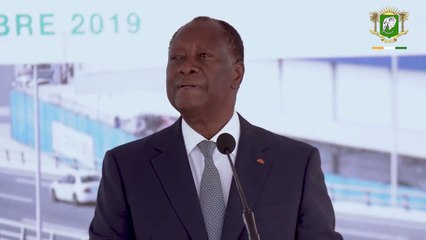 L' échangeur SOLIBRA inauguré, Ouattara annonce d'autres projets