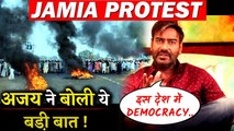 Ajay Devgn Finally Breaks His Silence On Jamia Protest Over Cab Bill!