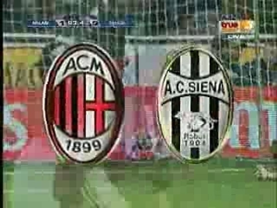 Milan - Siena 1-0 Insaghi