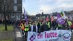 Plusieurs centaines de personnes défilent contre la réforme des retraites à Pontivy