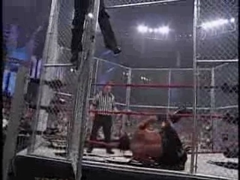 jeff hardy vs raven six sides of steel tables match (part 2)