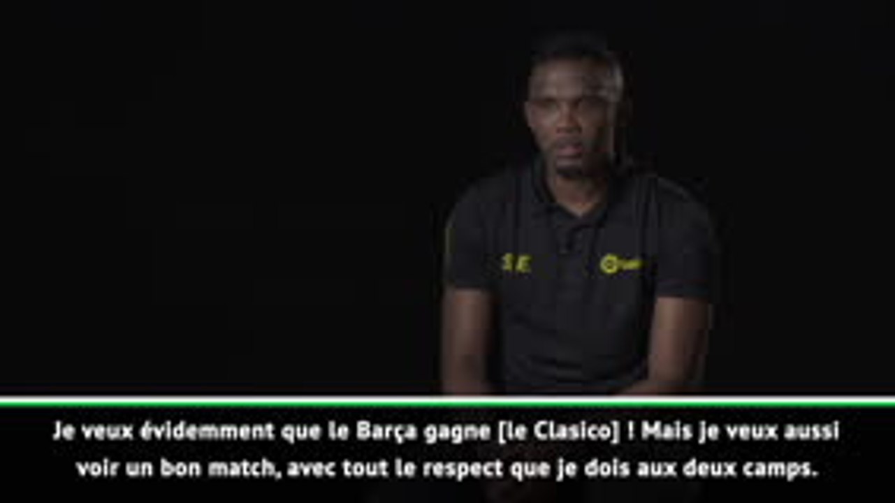 Barça - Clasico : "Je veux que le Barça l’empor...