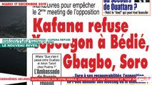 Le Titrologue du 17 décembre 2019 : Meeting de l’opposition, Kafana refuse Yopougon à Bédié, Gbagbo et Soro