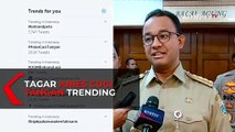 Tagar Anies Cuci Tangan Trending