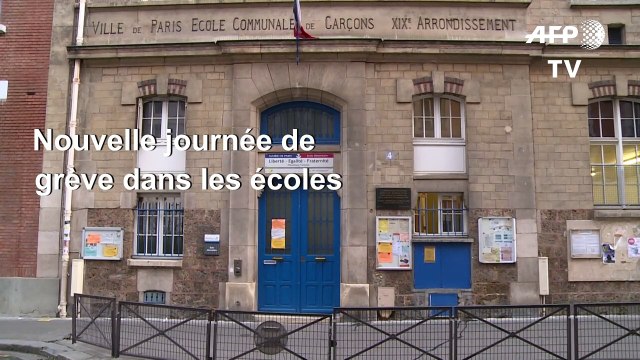 Grève: à Paris, les écoles de nouveau très perturbées