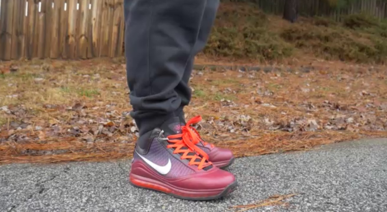nike lebron 7 on feet