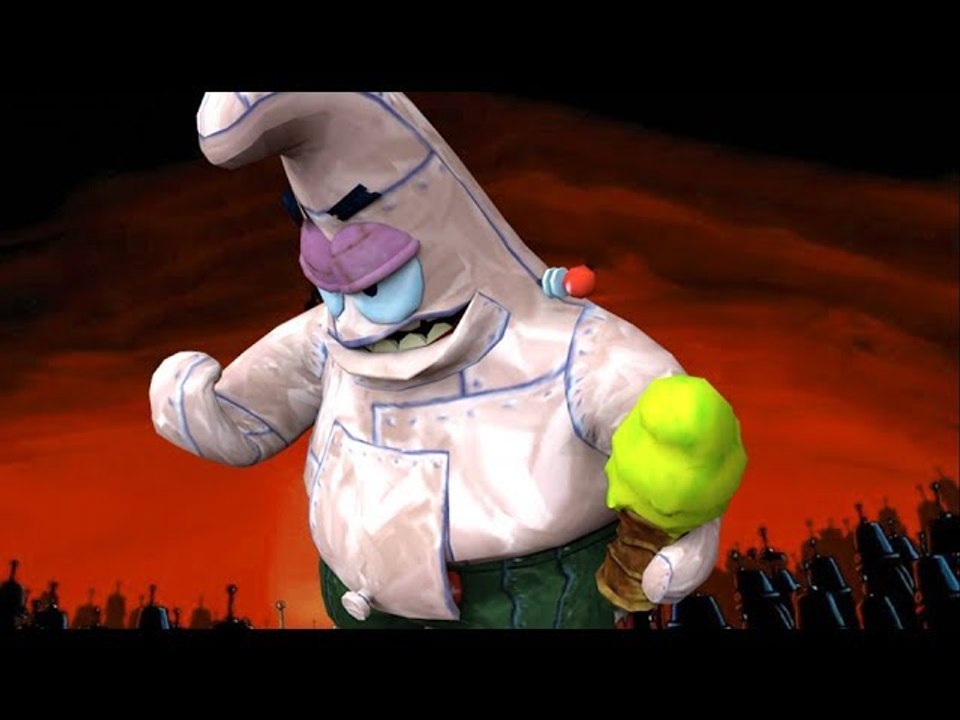 SpongeBob Battle for Bikini Bottom Robot Boss (Robo Patrick)
