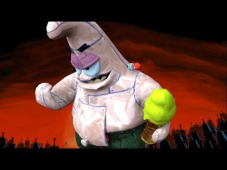 SpongeBob Battle for Bikini Bottom Robot Boss (Robo Patrick)