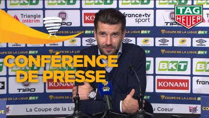 Conférence de presse Amiens SC - Stade Rennais FC (3-2) : Luka ELSNER (ASC) - Julien STEPHAN (SRFC) - 2019/2020