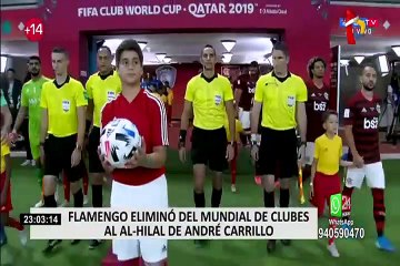 André Carrillo: Al Hilal perdió ante el Flamengo en el Mundial de Clubes