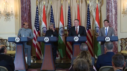 ABD ve Hindistan arasında 'yakın iş birliği' vurgusu - WASHINGTON