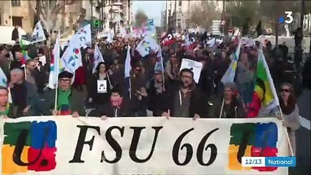 Grève - Perpignan, Nice, Bourges… Découvrez les images des premières manifestations qui se sont déroulées en province