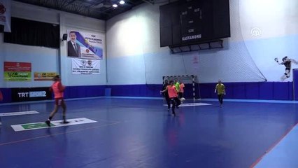 Kastamonu Belediyespor, EHF grup maçlarının hazırlıklarına başladı