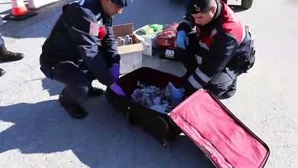 Bolu Dağı'nda yapılan yol kontrolünde kaçak içki ele geçirildi - BOLU