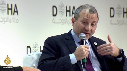 Lebanon FM Gebran Bassil on protests, corruption and  reform | Talk To Al Jazeera