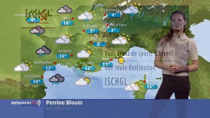 Votre météo du mercredi 18 décembre : des températures douces