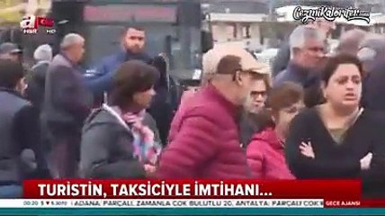 Arapça Konuşunca Başka Türkçe Konuşunca Başka Muamele Çeken Taksiciler