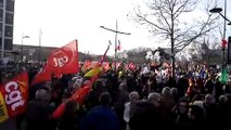 Drôme : les manifestants dans la rue à Valence contre la réforme des retraites
