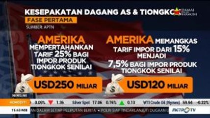 Perang Dagang AS-Tiongkok Fase Satu Akhirnya Terealisasi