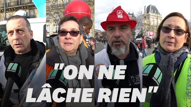 Ces manifestants ne veulent pas d'une trêve de Noël contre la réforme des retraites