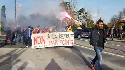 Montélimar : 2800 manifestants contre la réforme des retraites