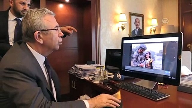 Mansur Yavaş, AA'nın 'Yılın Fotoğrafları' oylamasına katıldı - ANKARA