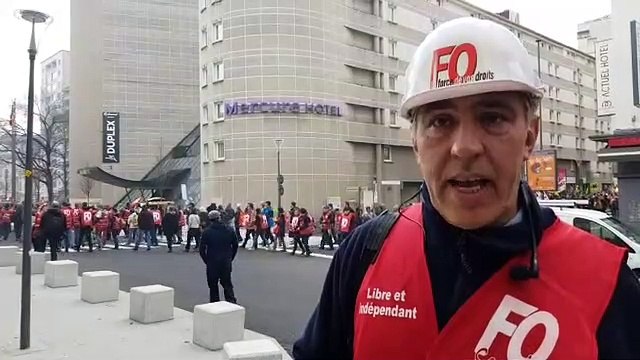 Pierre Didio, secretaire général UD Force ouvrière 73 à Chambéry