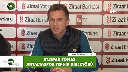 Stjepan Tomas: "Kupada ve ligde yolumuza devam edeceğiz"