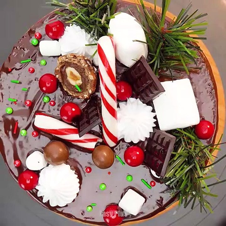 Extra-Chocolate Cake Decorating Tutorial | Simple Chocolate Cake Recipes to Impress Your Friends