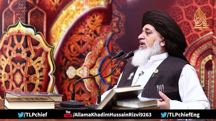 Allama Khadim Hussain Rizvi Message for Imran Khan and Fawad Chaudhary