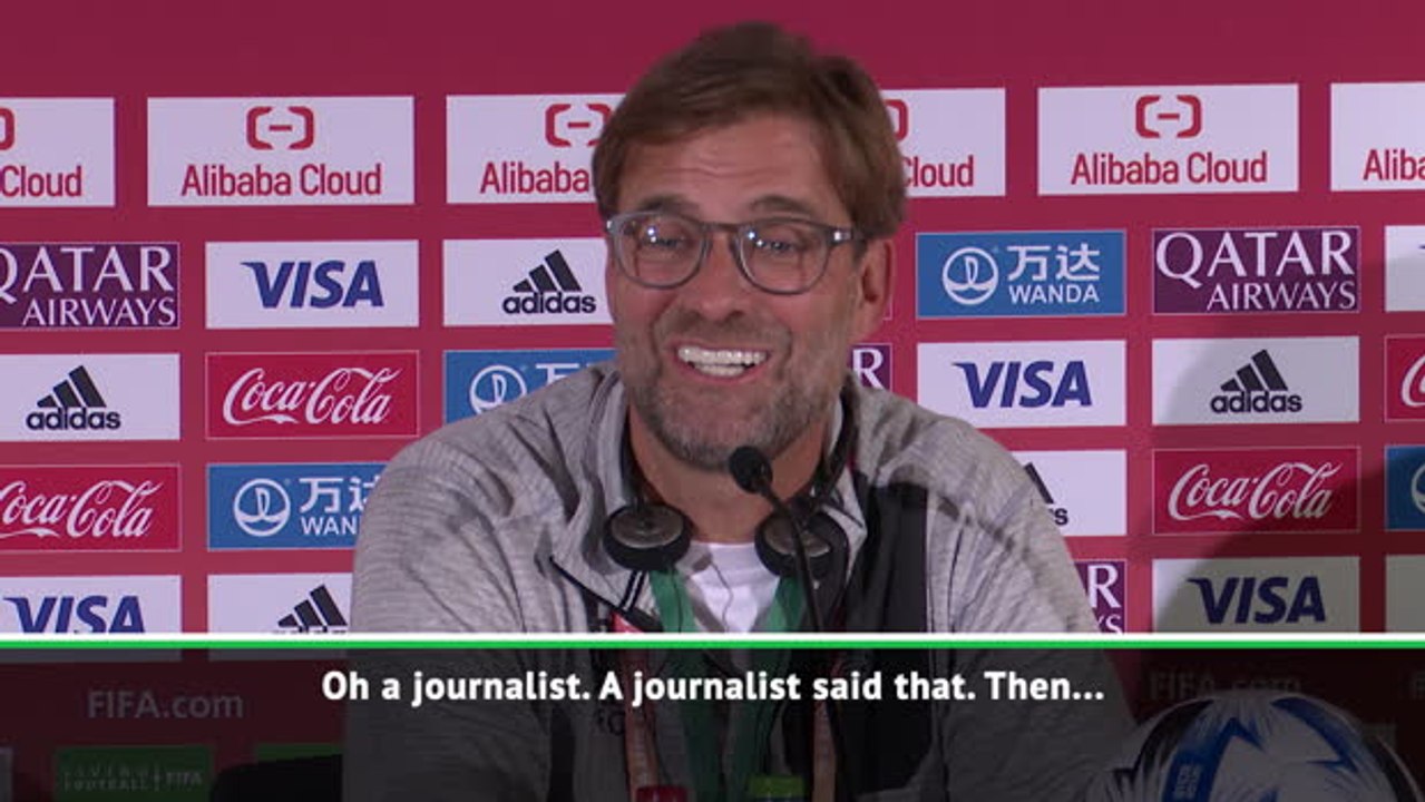 Klopp laughs at journalist's Carabao and Club World Cup opinion