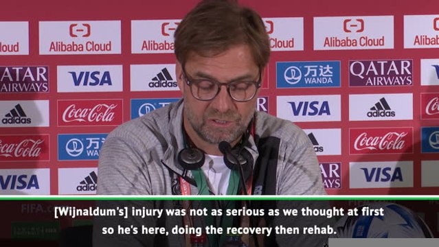 Wijnaldum and Van Dijk recovering well in Qatar - Klopp