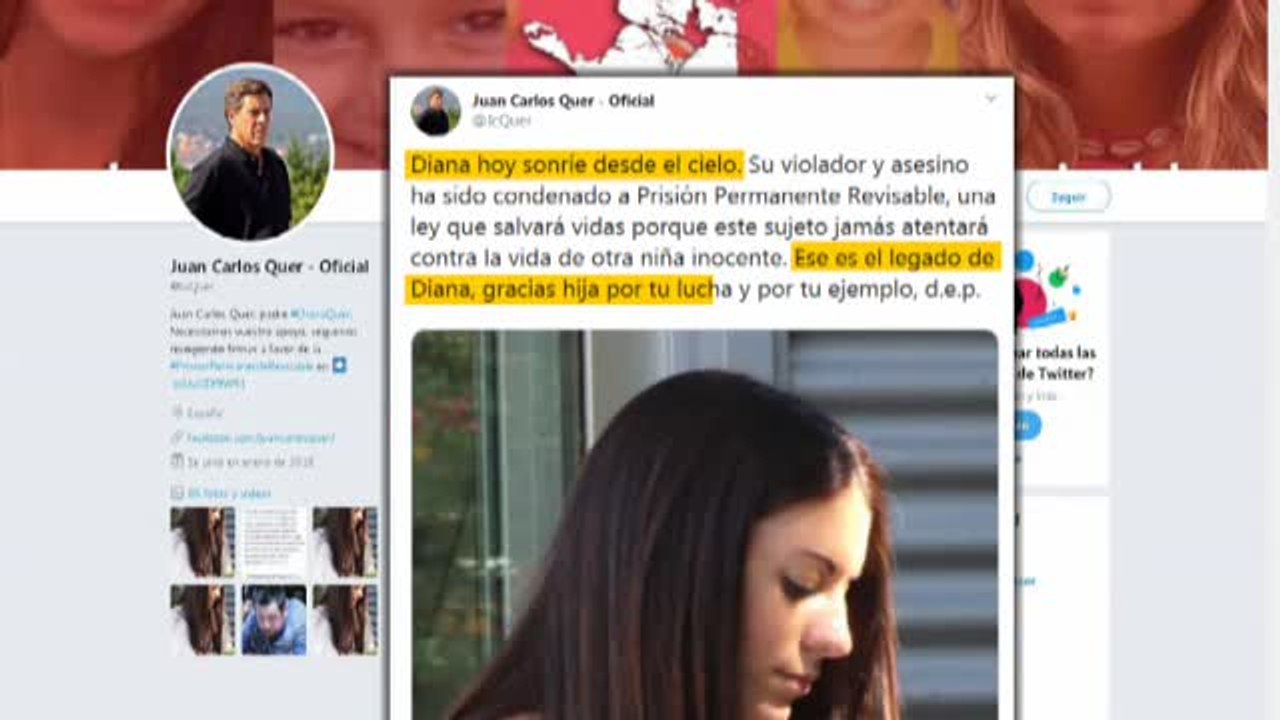 Juan Carlos Quer satisfecho con la condena de prisión permanente revisable al Chicle