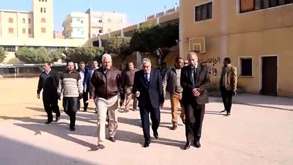 محافظ المنيا يتفقد عددا من المدارس ويوجه بمراجعة صيانة للمرافق
