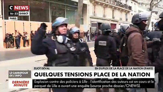 Manifestation à Paris du mardi 17 décembre contre les retraites