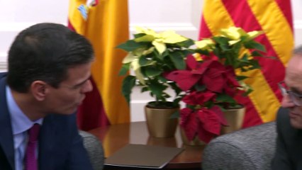 Torra pide una reunión con Sánchez, que le emplaza a verse