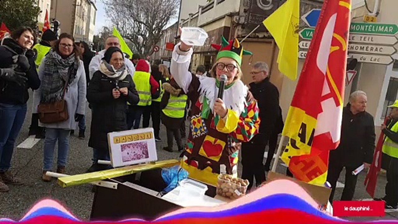 Manifestation à Privas