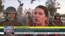 Chile: carabineros reprimen equipo periodístico de TeleSUR en Santiago